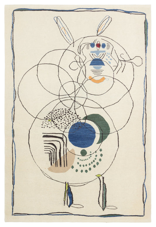 "UZAYA GİDEN İLK KADIN ASTRONOT", Elçin Göktan, El dokuması kilim