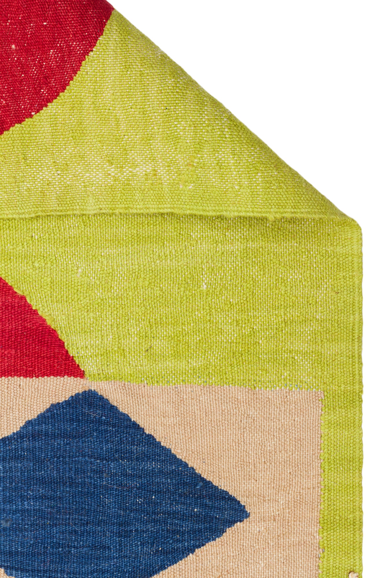 "ÖPÜŞEN KUŞLAR", Aslı Özbek, El dokuması kilim