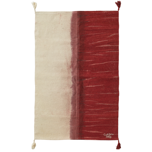 "TERRACOTTA", Merve Abedan - Cult Form, El dokuması kilim