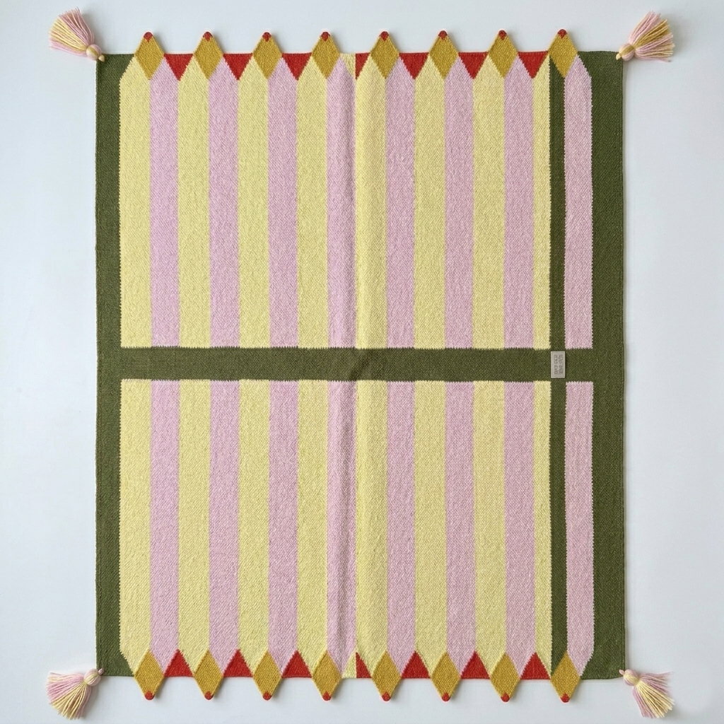 "TEKRAR", Bilge Kalfa, El dokuması kilim