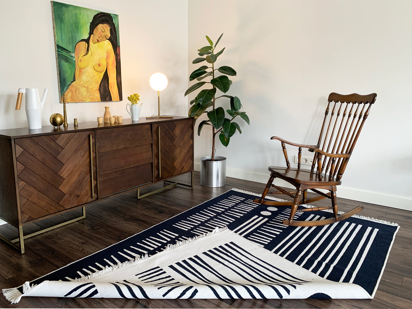 "BÜYÜKANNEMİN BAHÇESİ", Bilge Kalfa, Kilim