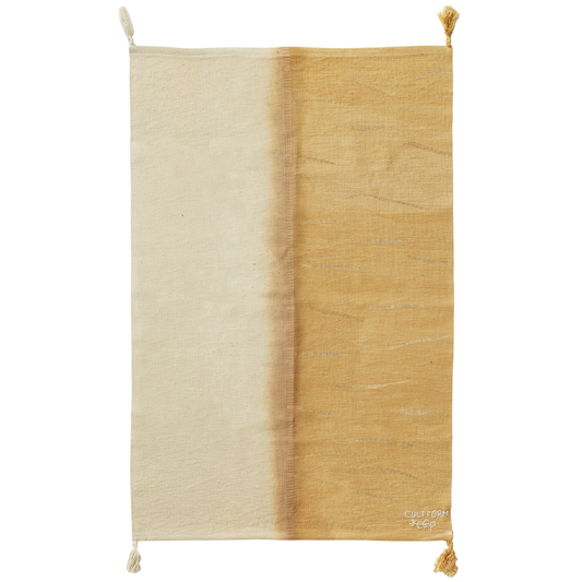 "MUSTARD", Merve Abedan - Cult Form, El dokuması kilim