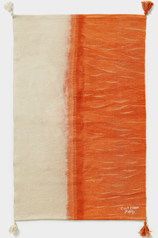 "SAFFRON", Merve Abedan - Cult Form, El dokuması kilim