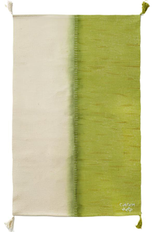 "PISTACHIO", Merve Abedan - Cult Form, El dokuması kilim