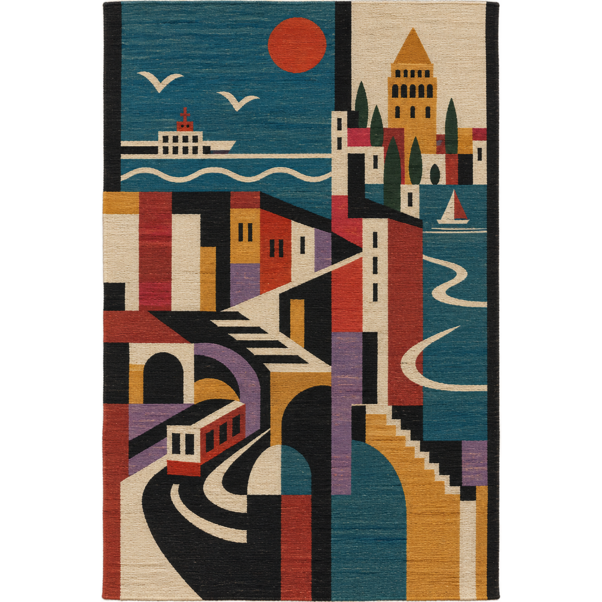 "İSTANBUL", Zeynep Adil, El dokuması kilim