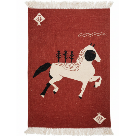 "BEREKET", Gizem Ulusoy, El dokuması kilim