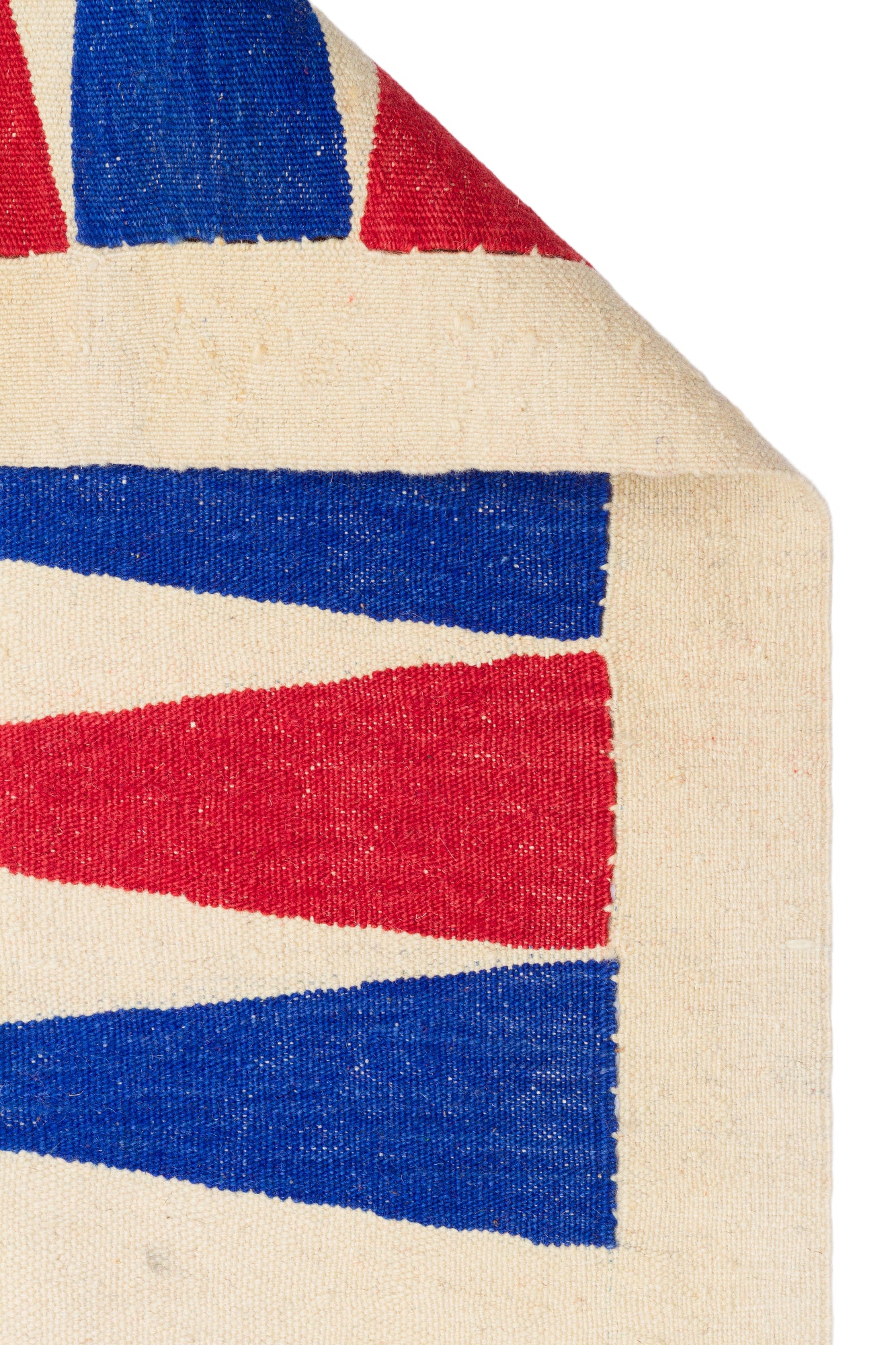"MAVİ KIRMIZI BEYAZ", Serap Güneri, El dokuması kilim