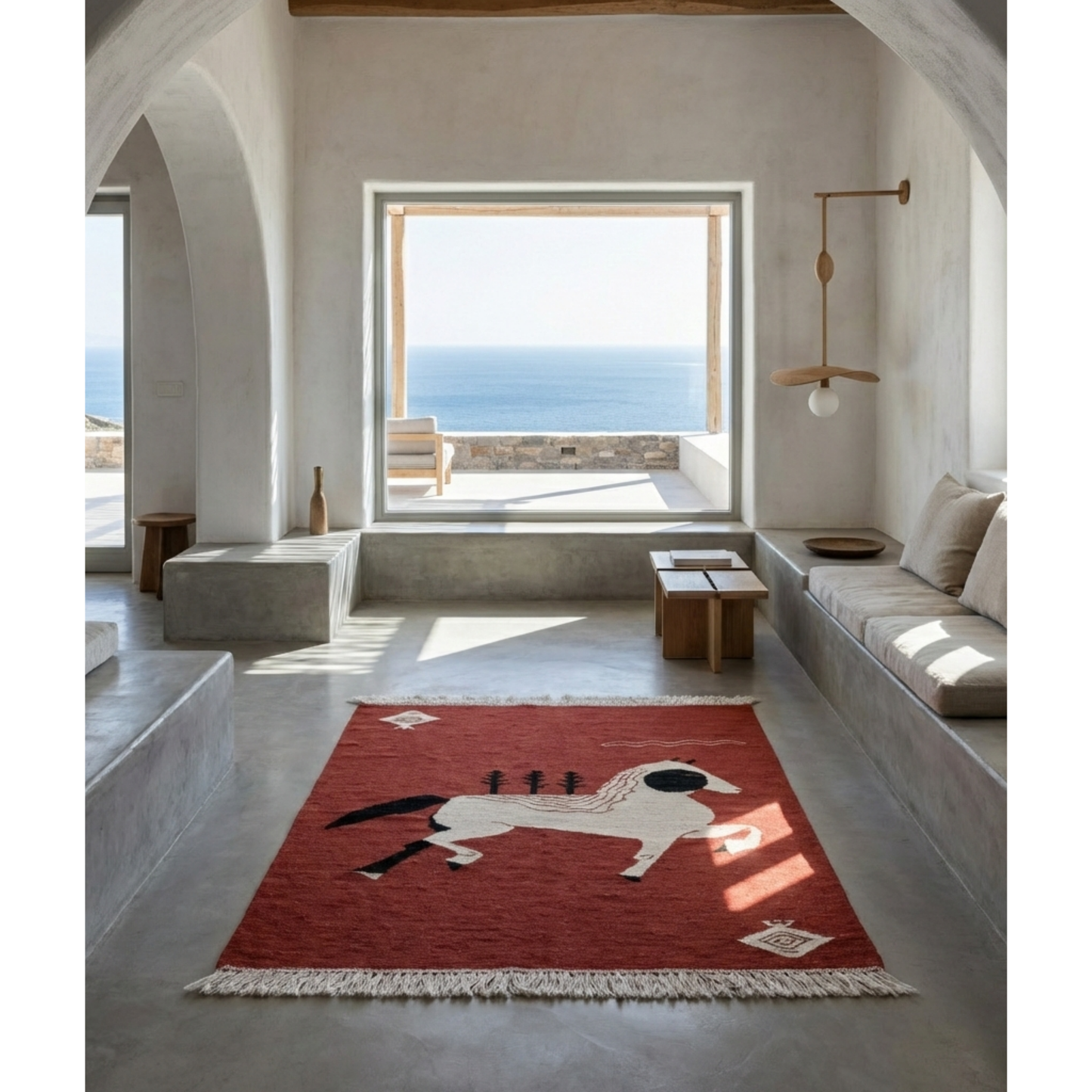"BEREKET", Gizem Ulusoy, El dokuması kilim