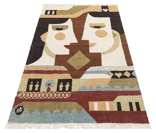 "ALİ DESİDERO", Zeynep Tuti Kara, El dokuması kilim