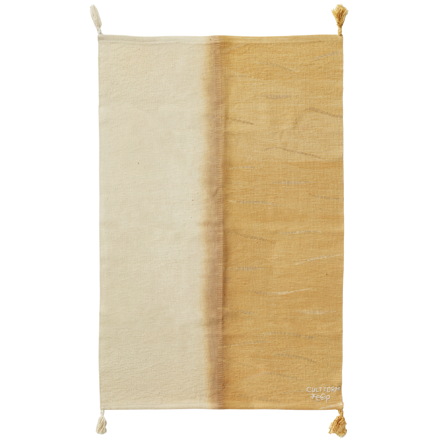 "MUSTARD", Merve Abedan - Cult Form, El dokuması kilim