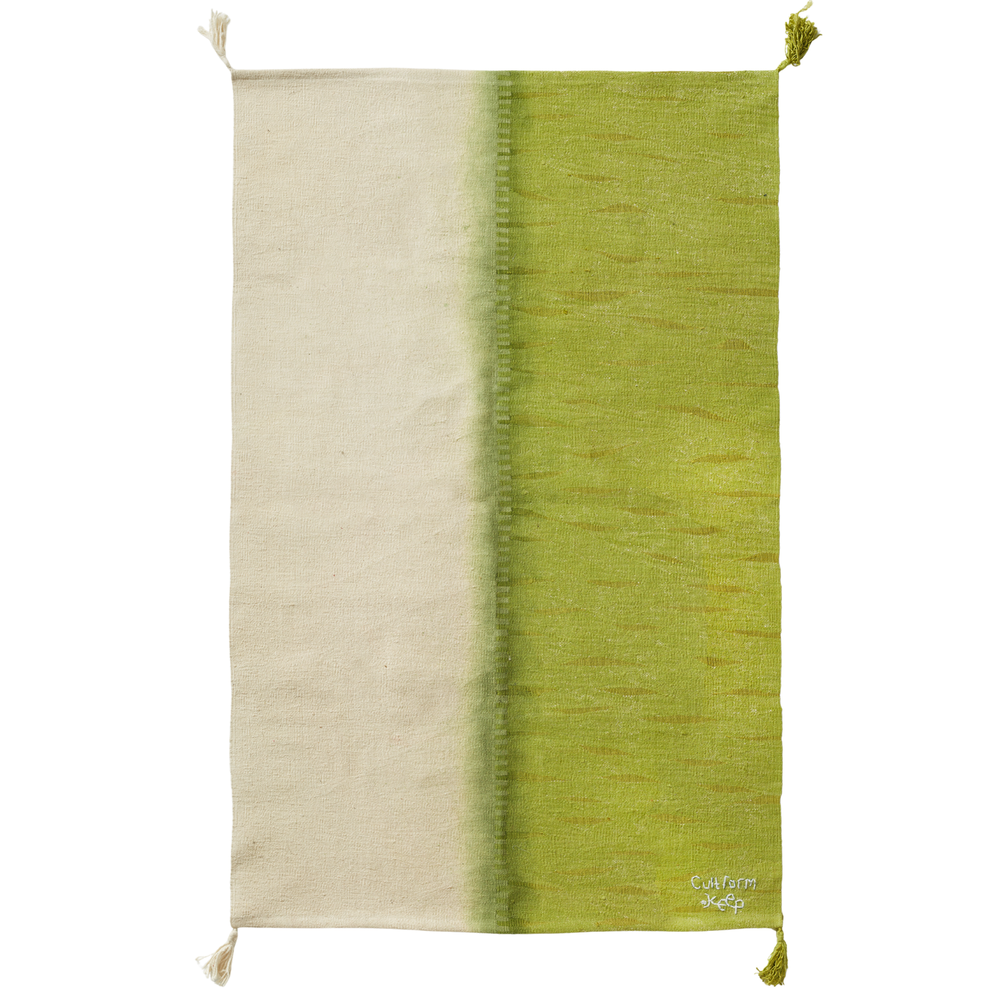 "PISTACHIO", Merve Abedan - Cult Form, El dokuması kilim